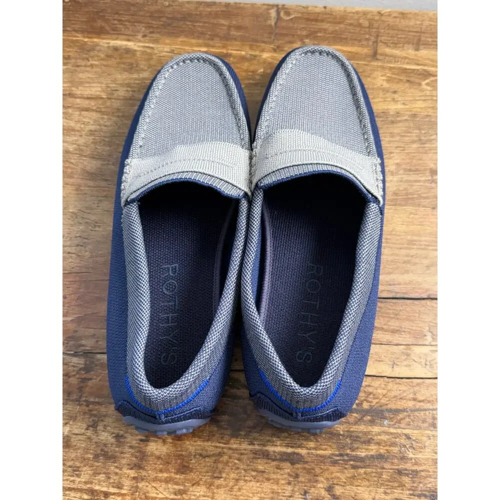 Rothy's The Driving Loafer Amalfi Blue NWOT Men's size 10